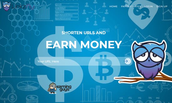 Uiz.io URL shortener | Earn money on shorten links